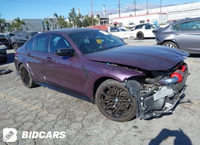 BMW M3 2021, VIN WBS33AY08MFL43519, 6/11