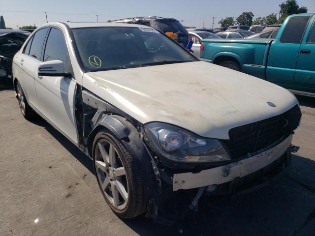 Mercedes-Benz C-Class 2012, VIN WDDGF4HB1CA728456, 1/5