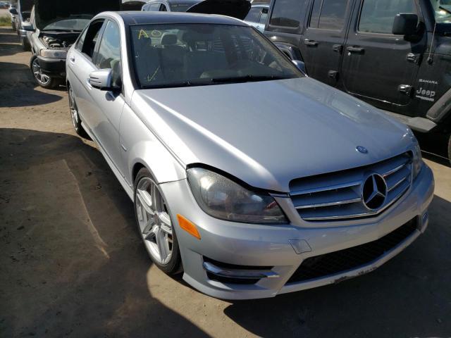 Mercedes-Benz C-Class 2012, VIN WDDGF4HB3CR203481, 1/5