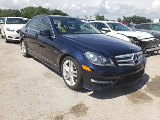 Mercedes-Benz C-Class 2012, VIN WDDGF4HB3CR238148, 1/5