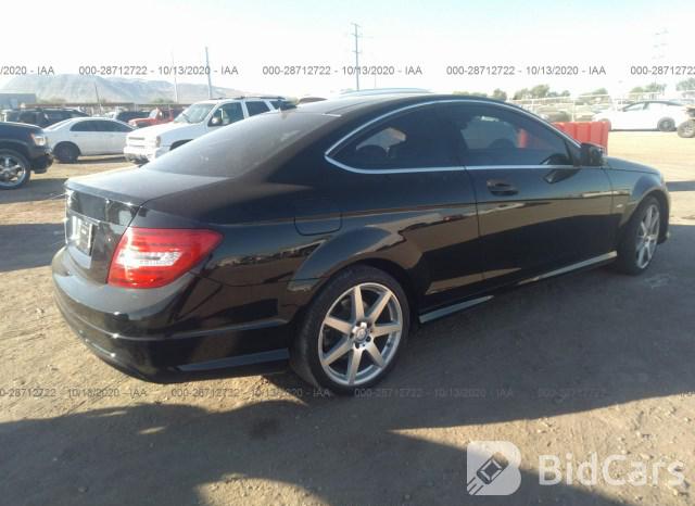 Mercedes-Benz C-Class 2012, VIN WDDGJ4HB8CF761732, 4/5