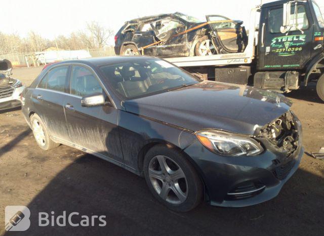 Mercedes-Benz E-Class 2014, VIN WDDHF8JB2EB011843, 1/5
