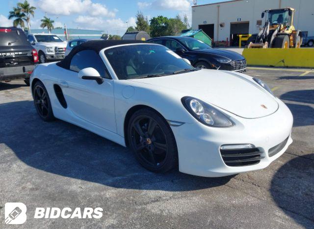 Porsche Boxster 2015, VIN WP0CA2A86FS120201, 3/10