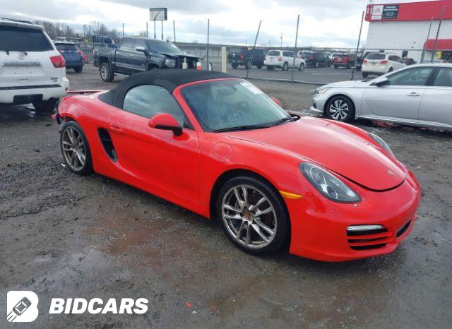 Porsche Boxster 2015, VIN WP0CA2A86FS120201, 10/10
