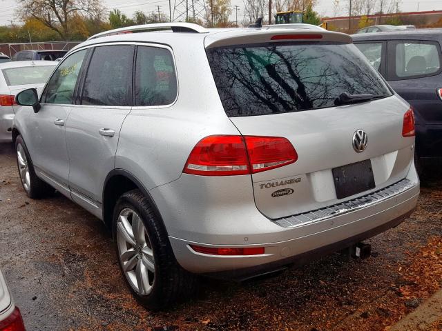 Volkswagen Touareg 2012, VIN WVGEF9BP3CD006953, 3/5