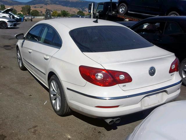 Volkswagen CC 2011, VIN WVWMP7AN1BE729095, 3/5