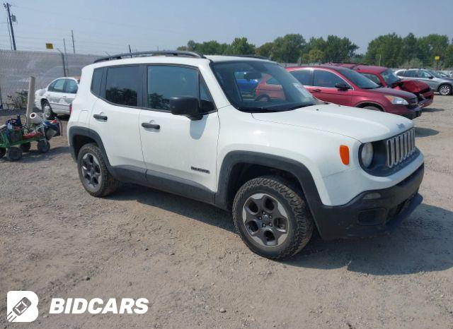 Jeep Renegade 2018, VIN ZACCJBBB6JPH64628, 5/11