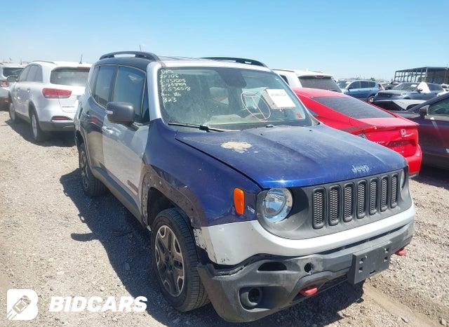 Jeep Renegade 2016, VIN ZACCJBBT5GPD59216, 1/5