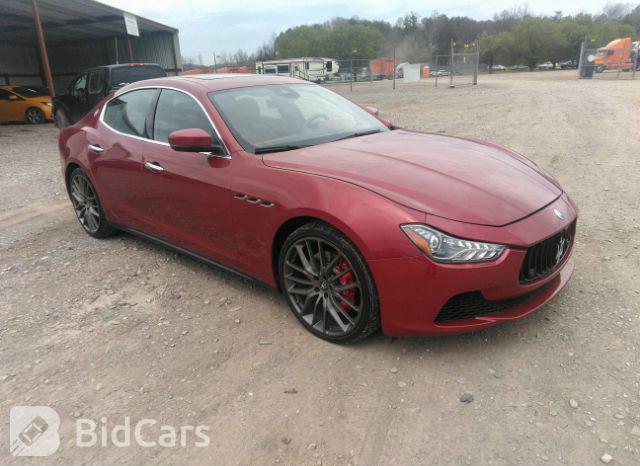 Maserati Ghibli 2016, VIN ZAM57RSA2G1183025, 11/21