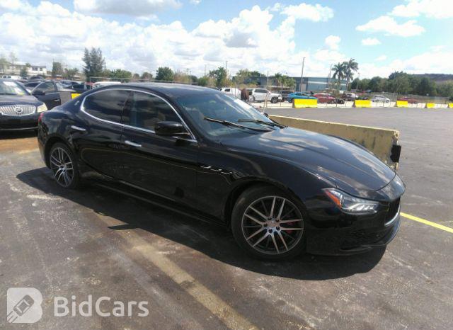 Maserati Ghibli 2016, VIN ZAM57RSA2G1183025, 12/21