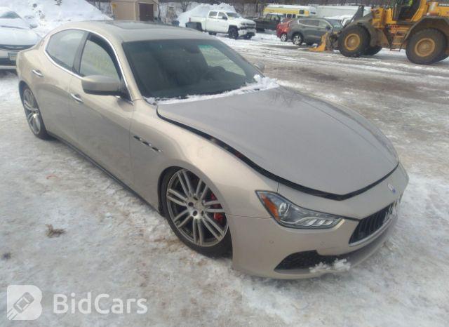 Maserati Ghibli 2016, VIN ZAM57RSA2G1183025, 16/21