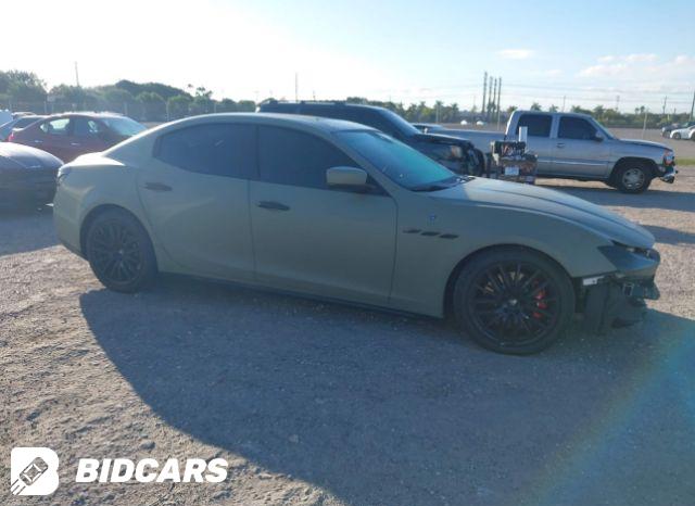Maserati Ghibli 2014, VIN ZAM57RTA1E1126858, 3/5