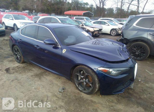 Alfa Romeo Giulia 2018, VIN ZARFAECN3J7583528, 1/5